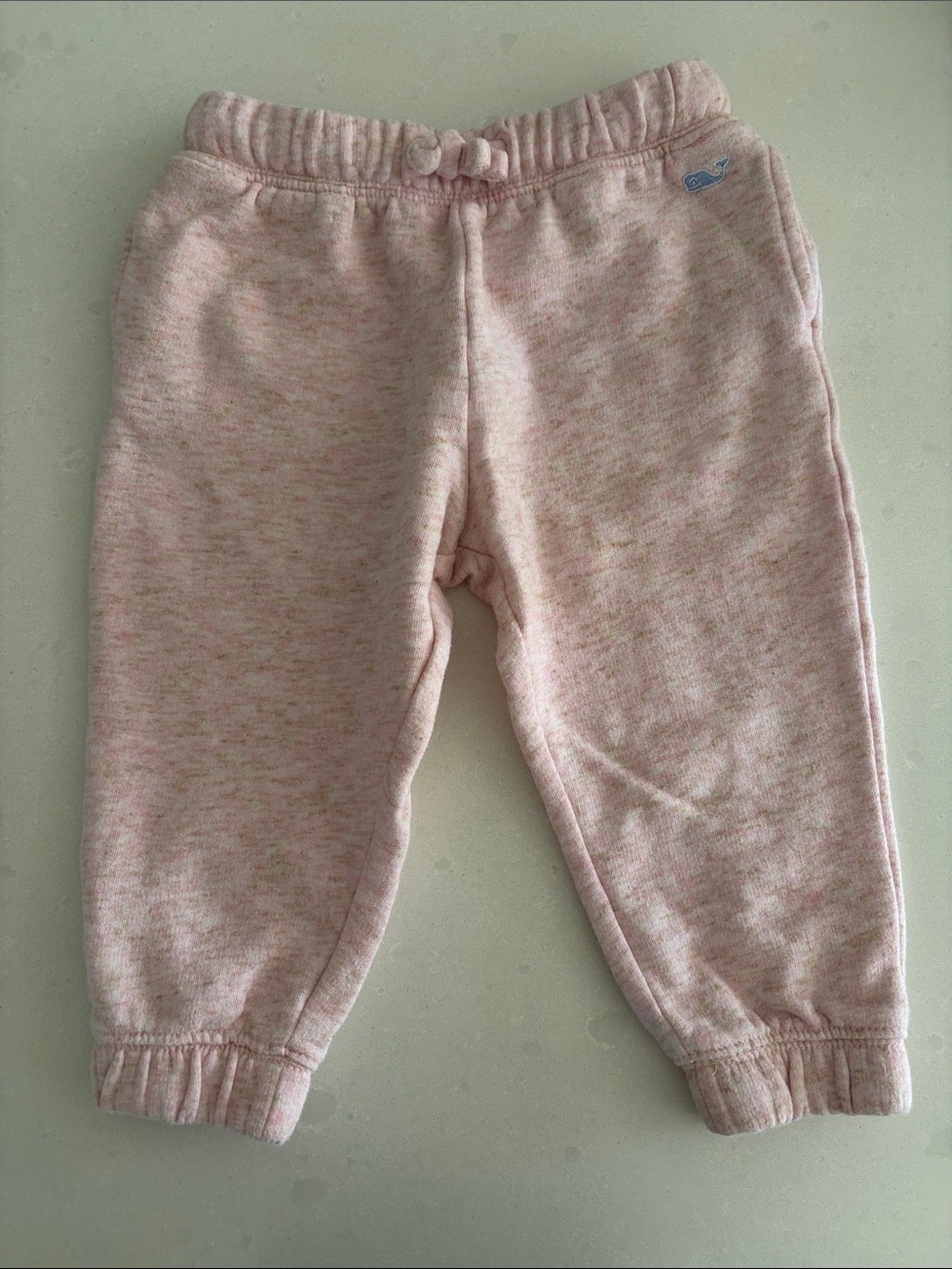 Vineyard Vines Heather Pink Kids Jogger Sweatpants